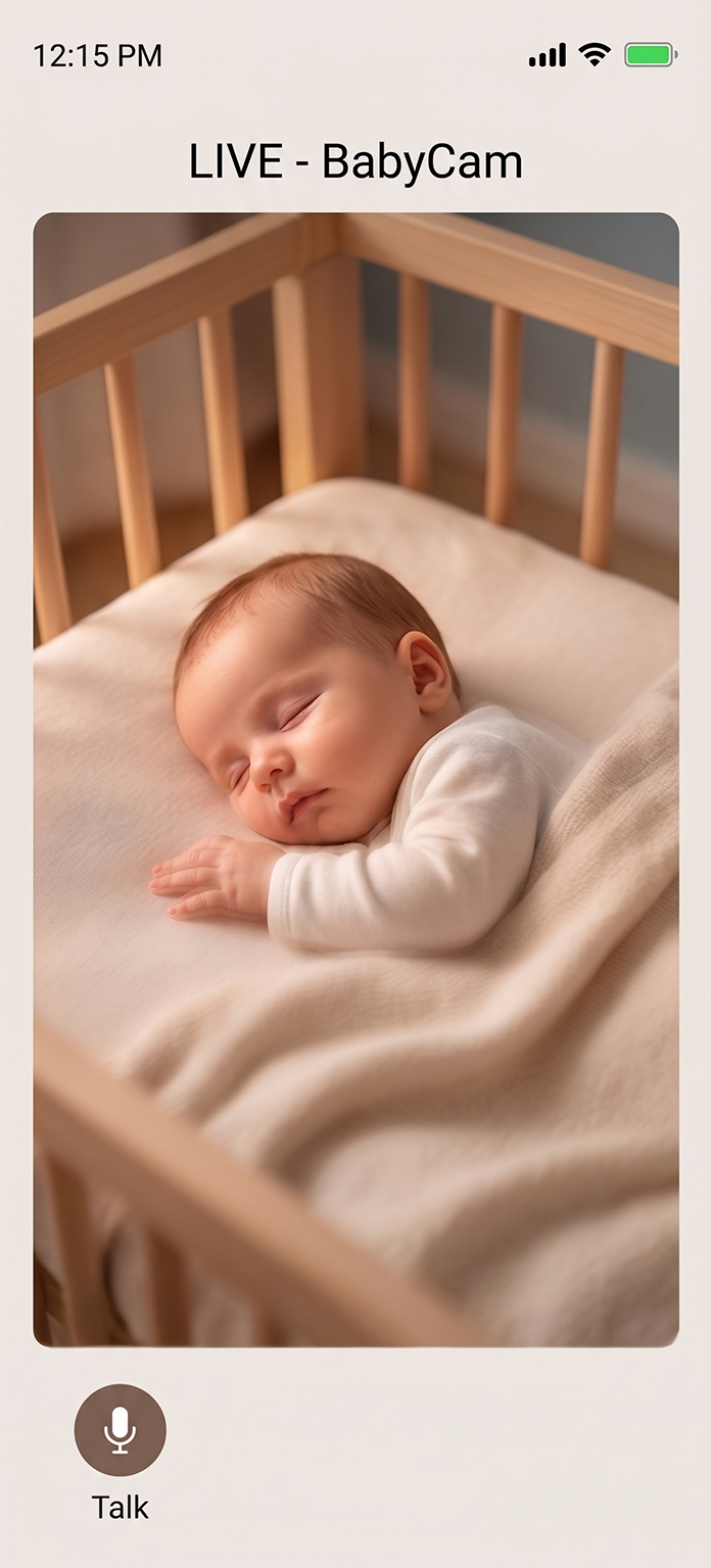 Babymish BabyCam ekran görüntüsü